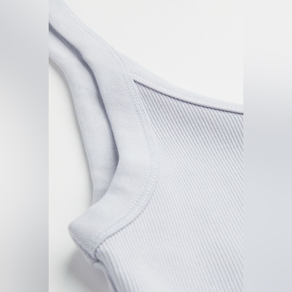 2 fitted Ribbed Full length Tank Tops.  *NOT CROPPED - Picture 6 of 6